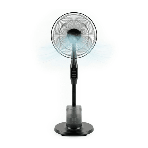 Ventoinha de pé com nebulizador e comando à distância InnovaGoods