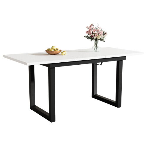 Mesa de Comedor Extensible con Extensión de Mariposa