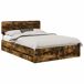 Estructura de cama matrimonial 143x193 Estructura de cama matrimonial 143x193 Gris