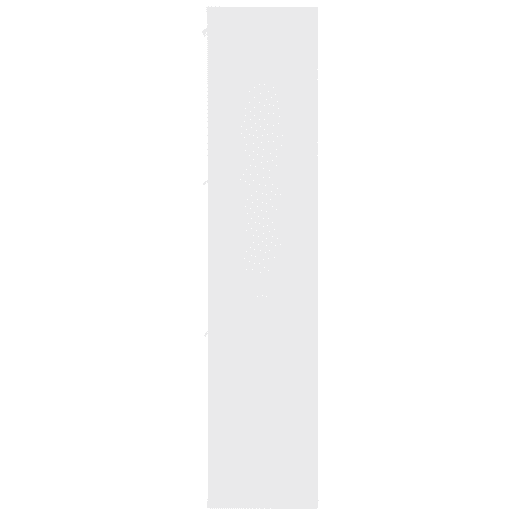 Sapateira 118x115x25 cm - 6 compartimentos, prateleiras abertas, independente - Branco