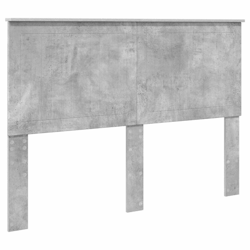 Estrutura de Cama de casal para adultos com cabeceira Concreto 140 x 200 cm