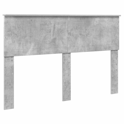 Estrutura de Cama de casal para adultos com cabeceira Concreto 140 x 200 cm