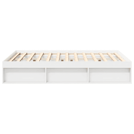 Estrutura de Cama de casal simple 140x200 cm branco