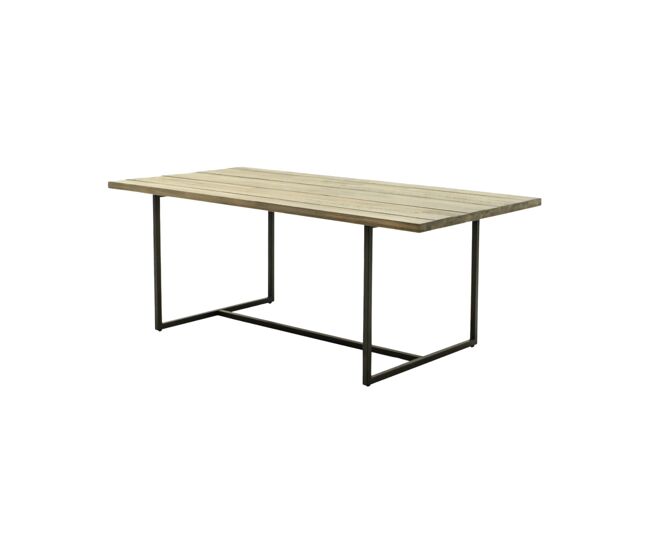 Mesa de comedor flow 200x100x76 beige