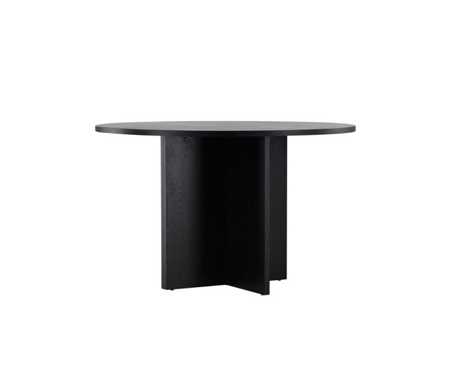 Mesa de comedor strada 170x170x74 negro