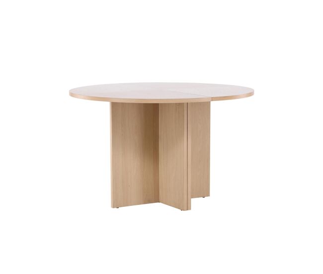 Mesa de comedor strada 170x170x74 beige