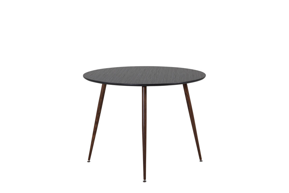 Mesa de comedor plaza 100x100x75 negro