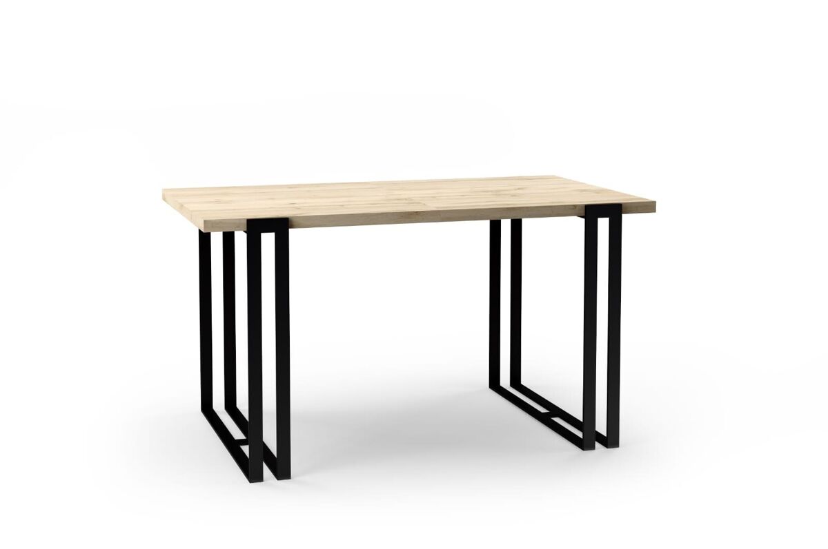 Mesa de comedor horten 80x240x76 roble claro