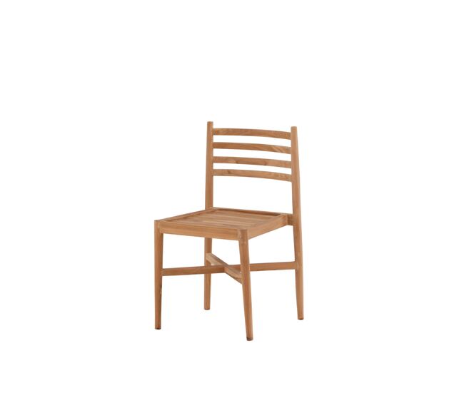 Silla de comedor para exterior kenya 50x52x80 marrón