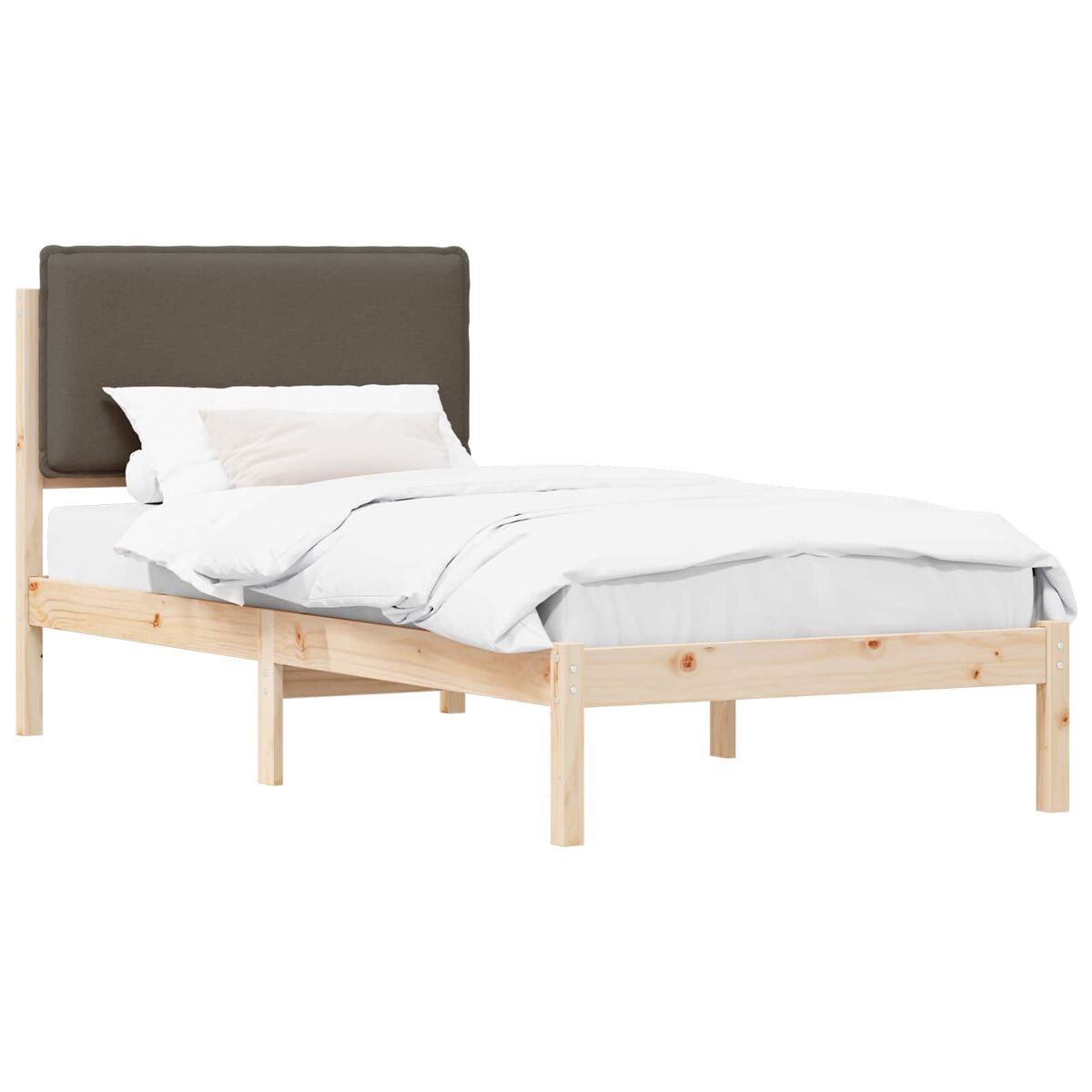 Estructura de cama simple para adultos 95x205 Topo