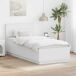 Estructura de cama individual para adultos Estructura de cama individual para adultos Blanco