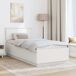 Estructura de cama individual para adultos Estructura de cama individual para adultos Blanco