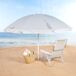 Aktive Sombrilla de playa 8 varillas inclinable UV50 200x200 Aktive Sombrilla de playa 8 varillas inclinable UV50 200x200 Gris