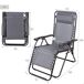 Aktive Silla plegable jardín gravedad cero 2 posiciones Aktive Silla plegable jardín gravedad cero 2 posiciones Gris