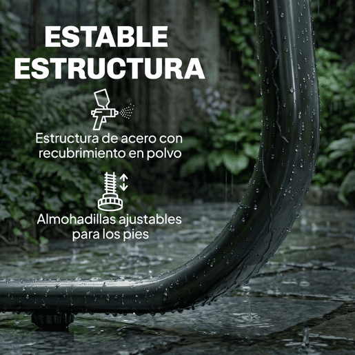 Outsunny Conjunto Jardim de 4 Peças Móveis Exterior com Sofá de 2 Lugares 2 Poltronas Mesa de Vidro Temperado Tecido Textilene Respirável Estrutura de Aço Cinza Escuro