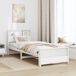 Estructura de cama individual para adultos Estructura de cama individual para adultos Blanco