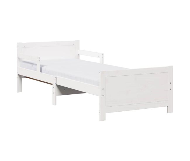 Estructura de cama individual para adultos - 80 x 200 cm madera de pino macizo