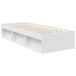 Estructura de cama individual para adultos Estructura de cama individual para adultos Blanco
