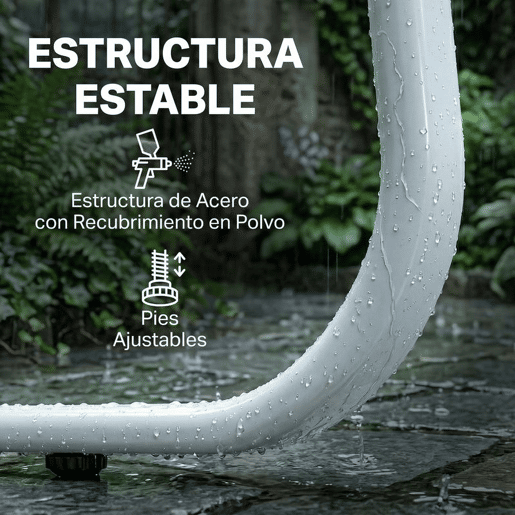 Outsunny Conjunto de Jardim Exterior de 4 Peças, Móveis de Jardim com Sofá de 2 Lugares, 2 Poltronas, Mesa de Vidro Temperado, Tecido Textilene Respirável, Estrutura de Aço, Cinzento Claro