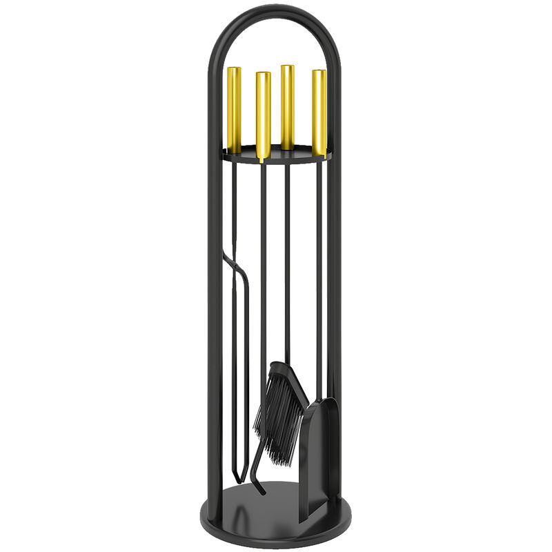Juego para Chimenea Metal Outsunny