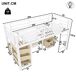 Cama alta para niños Cama alta para niños Blanco