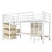 Cama alta para niños Cama alta para niños Blanco