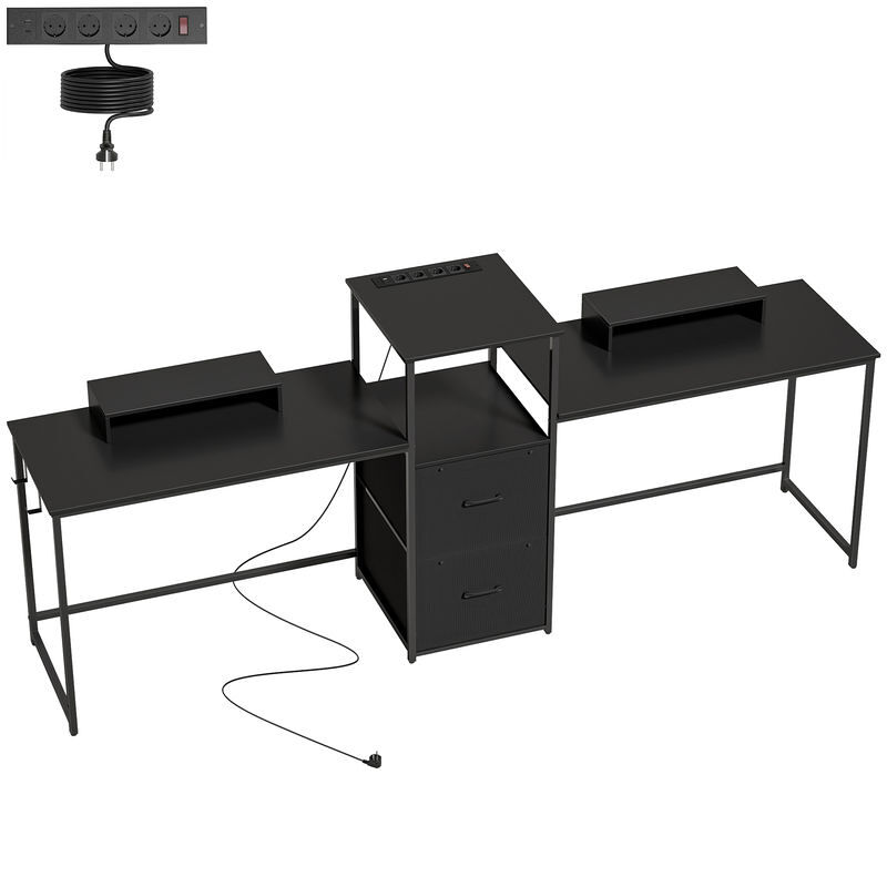 Mesa Gaming HOMCOM, oficina - escritorios