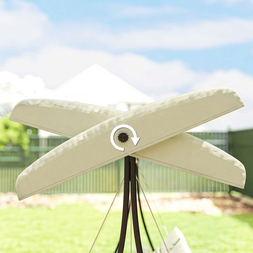 Outsunny Baloiço de Jardim Exterior de 3 Lugares Baloiço com Toldo Ajustável Almofadas e Estrutura de Aço para Terraço ou Jardim Suporta até 320 kg 202x115x168 cm Bege