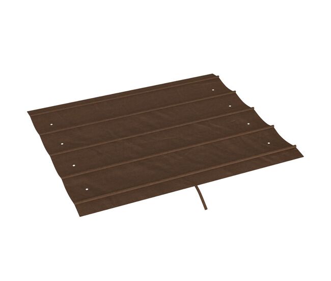 Outsunny techo de pérgola 3x2,5 m, techo de repuesto retráctil para marco de pérgola de 3x2 m, uv30+, toldo de tela solo para cenador jardín con 8
