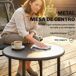Conjunto de Jardín Ratán PE, Acero Outsunny Conjunto de Jardín Ratán PE, Acero Outsunny Negro