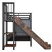 Cama alta para niños Cama alta para niños Negro