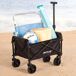 Aktive Carro playa con ruedas Aktive Carro playa con ruedas Negro