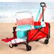 Aktive Carro playa con ruedas Aktive Carro playa con ruedas Rojo