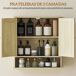 Armario de Baño MDF, Vidrio kleankin, hogar - baño Armario de Baño MDF, Vidrio kleankin, hogar - baño Marrón
