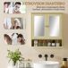 Armario de Baño MDF, Vidrio kleankin, hogar - baño Armario de Baño MDF, Vidrio kleankin, hogar - baño Marrón