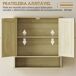 Armario de Baño MDF, Vidrio kleankin, hogar - baño Armario de Baño MDF, Vidrio kleankin, hogar - baño Marrón