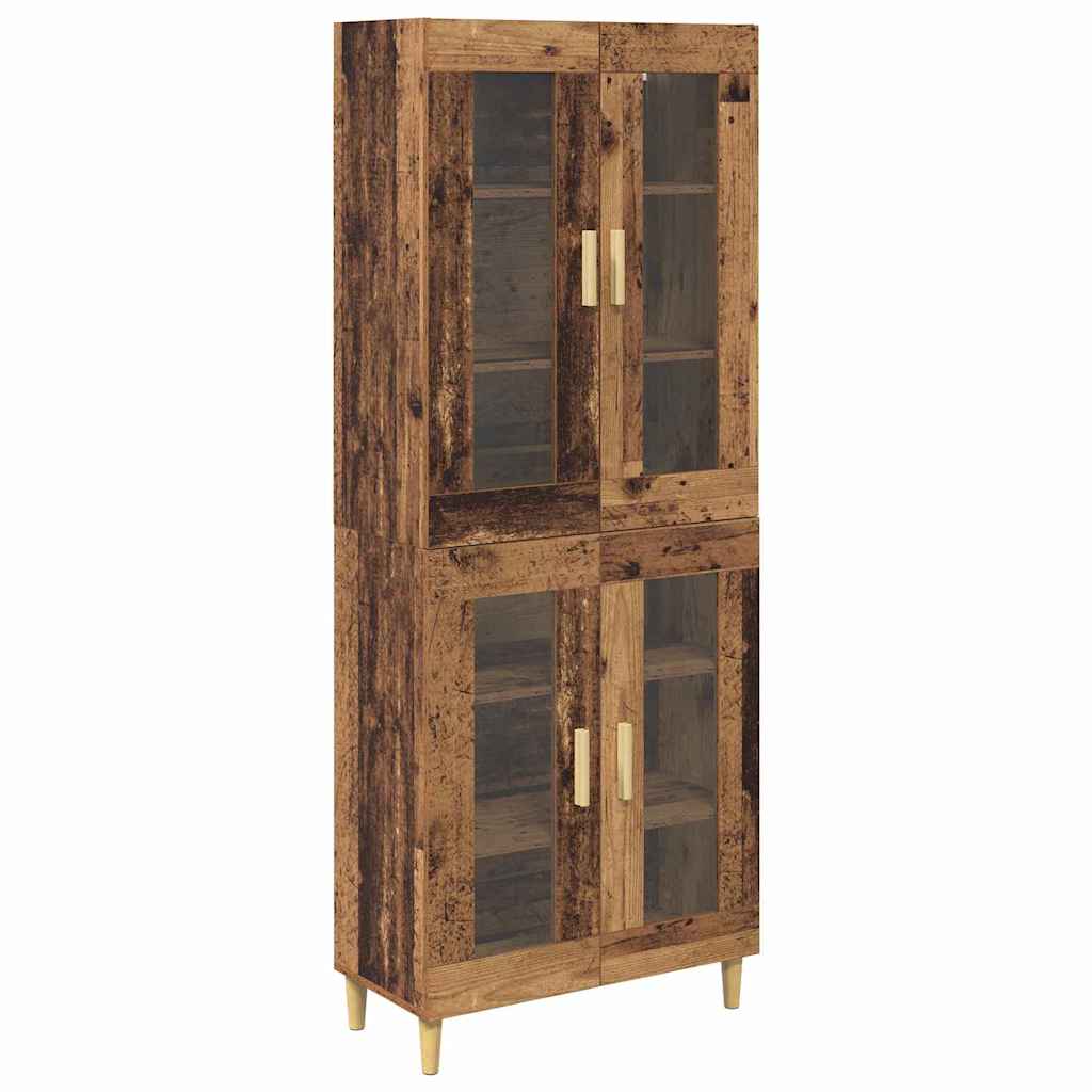 Aparador alto - Mueble de almacenamiento 69 Madera
