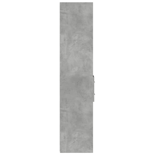 Armário alto - Bufete - Móvei de apoio 30x42,5x185 cm derivados de madeira cinza cimento pt3284