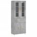 Aparador alto - Mueble de almacenamiento 2 pcs 69 Aparador alto - Mueble de almacenamiento 2 pcs 69 Blanco