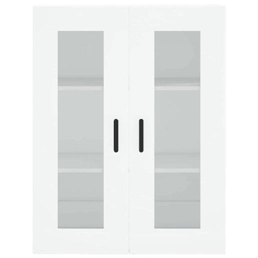 Armário alto - Bufete - Móvel de apoio 69,5x34x180 cm derivados de madeira branco pt707 Armário alto - Bufete - Móvel de apoio 69,5x34x180 cm derivados de madeira branco pt707