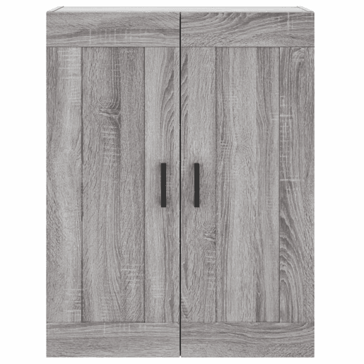 Armário alto - Bufete - Móvel de apoio 69,5x34x180 cm derivados de madeira sonoma cinza pt1134
