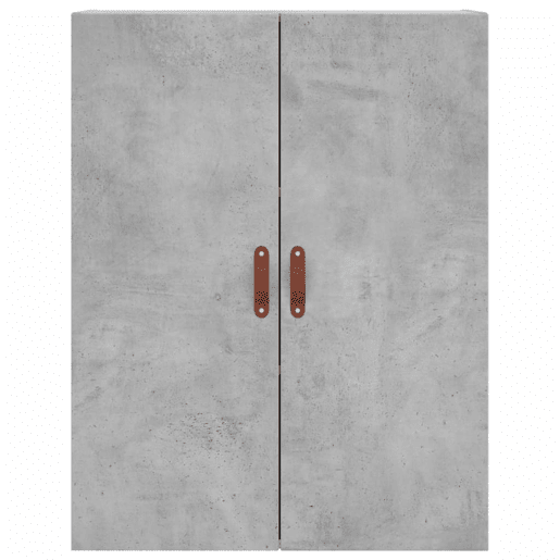Armário alto - Bufete - Móvel de apoio 69,5x34x180 cm derivados de madeira cinza cimento pt902 Armário alto - Bufete - Móvel de apoio 69,5x34x180 cm derivados de madeira cinza cimento pt902