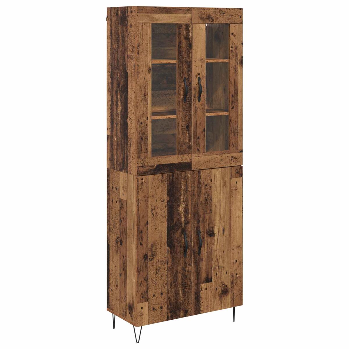 Aparador alto - Mueble de almacenamiento 69 Madera