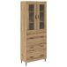 Aparador alto - Mueble de almacenamiento 69 Aparador alto - Mueble de almacenamiento 69 Blanco