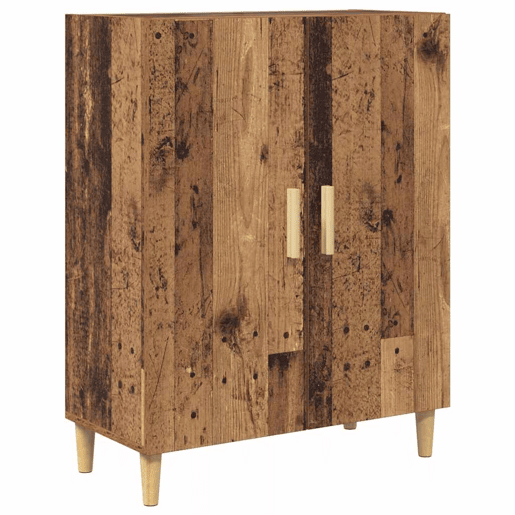 Aparador - Bufete - Móvel de apoio Madeira Antiga 69,5 x 34 x 180 cm pt1459