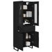 Aparador alto - Mueble de almacenamiento 2 pcs 69 Aparador alto - Mueble de almacenamiento 2 pcs 69 Blanco