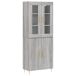 Aparador alto - Mueble de almacenamiento 69 Aparador alto - Mueble de almacenamiento 69 Roble/ Gris