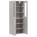 Aparador alto - Mueble de almacenamiento 69 Aparador alto - Mueble de almacenamiento 69 Roble/ Gris