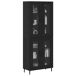 Aparador alto - Mueble de almacenamiento 2 pcs 69 Aparador alto - Mueble de almacenamiento 2 pcs 69 Blanco