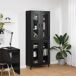 Aparador alto - Mueble de almacenamiento 2 pcs 69 Aparador alto - Mueble de almacenamiento 2 pcs 69 Blanco
